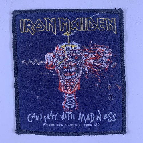 Iron maiden patch - maiden, bruce