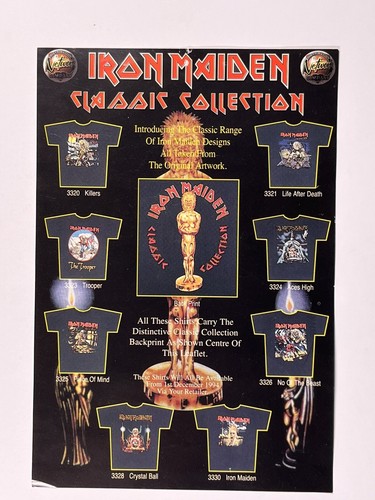 Iron maiden flyer bruce - iron,