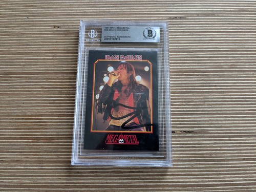 Bruce dickinson autogramm - autogramm,