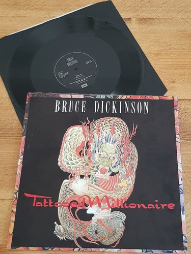 Bruce dickinson signed - bruce,