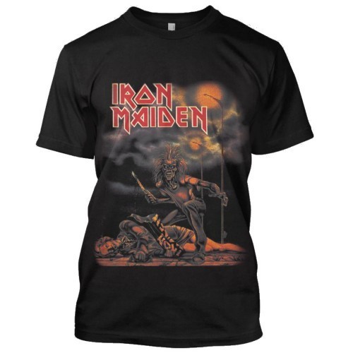 Iron maiden sanctuary shirt - iron,