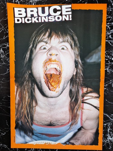 Bruce dickinson iron - dickinson, maiden