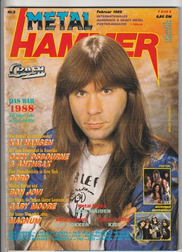 Metal hammer 2 1989 bruce - ✪,