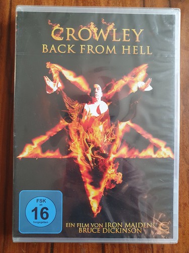 Dvd crowley back from hell - dvd,
