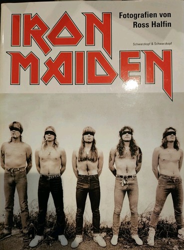 Iron maiden buch fotografien - maiden,