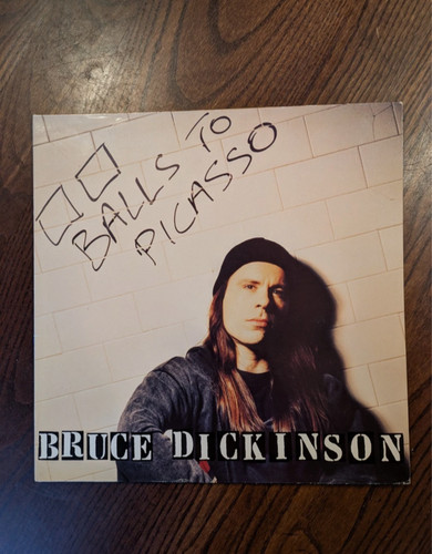 Bruce dickinson balls to - dickinson,