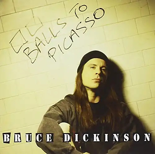 Bruce dickinson balls to - dickinson,