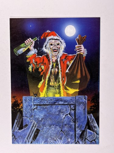 Iron maiden weihnachtskarte - maiden,