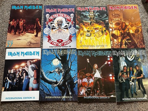 Iron maiden magazines 90s - iron,